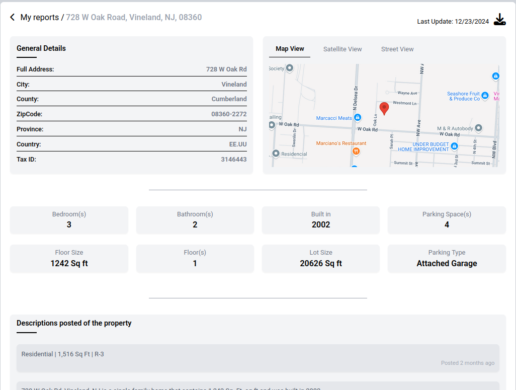 Property Records Example